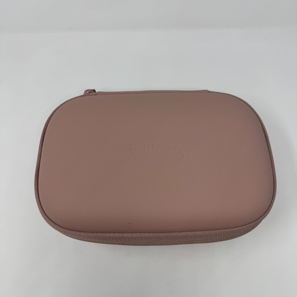 Willow Breast Pump Carrying Case Pink Hard Shell Storage